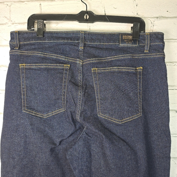 Brooks Brothers Blue Straight-Leg Jeans Classic Style - Picture 3 of 7